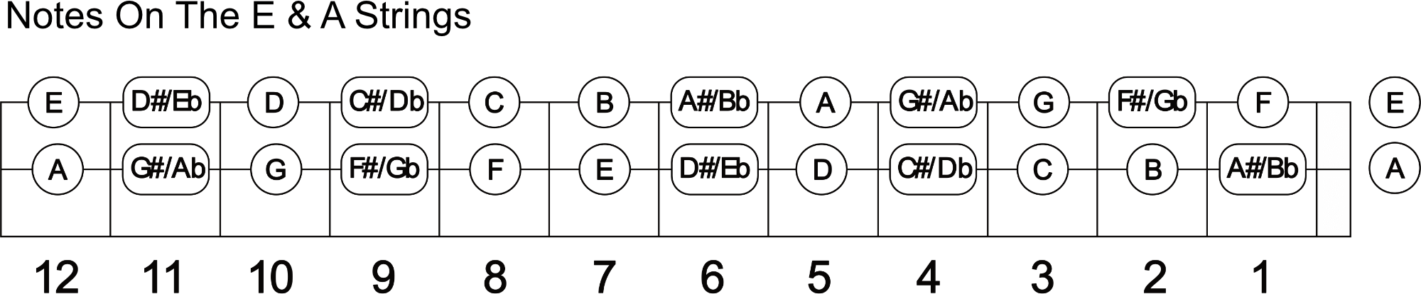 Bar Chords Guitar Chart