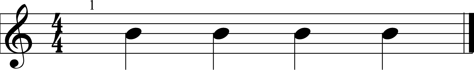 Quarter Note Example