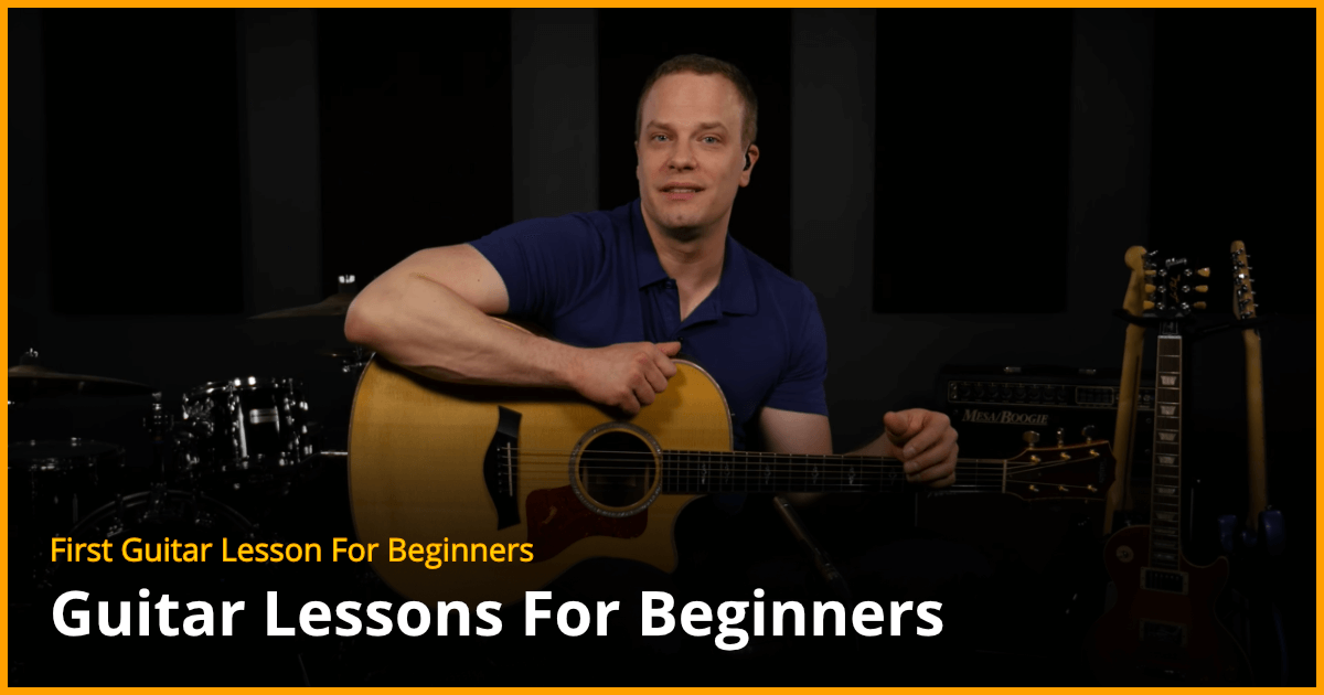 How To Play Guitar - Your First Guitar Lesson